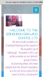 Mobile Screenshot of edinburghdrawingschool.co.uk